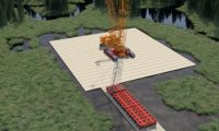 叉車起重機作業(yè)三維虛擬動畫高清：三維虛擬演示動畫制作